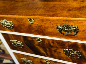 Wood Grain Vintage Chest of Drawers