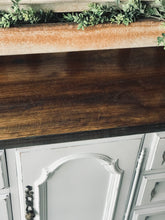 Load image into Gallery viewer, Beautiful Large Vintage Farmhouse Buffet, Dresser, or TV Stand