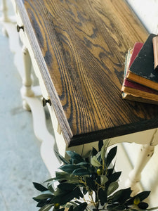 Beautiful Farmhouse Entryway or Console Table