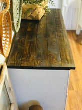 Load image into Gallery viewer, Vintage Farmhouse Buffet or Dresser