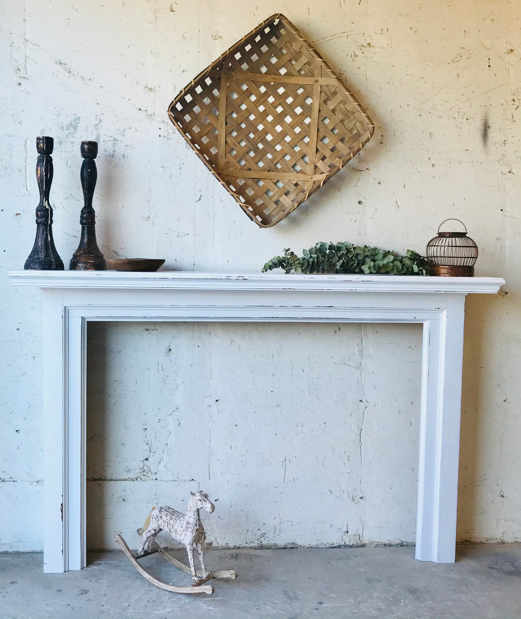 Stunning Farmhouse Fireplace Surround Mantle