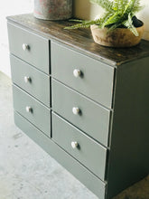 Load image into Gallery viewer, Adorable Petite Vintage Farmhouse Dresser