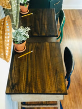 Load image into Gallery viewer, Four Adorable Vintage School Desks &amp; Chairs