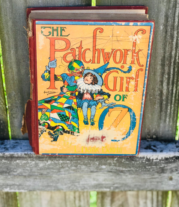 “The Patchwork Girl of Oz” Vintage Book