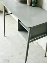 Load image into Gallery viewer, Vintage MCM metal base desk