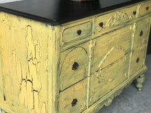 Load image into Gallery viewer, Extra Chippy &amp; Distressed Antique Farmhouse Dresser or Buffet