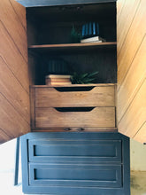 Load image into Gallery viewer, Stunning Large Vintage Armoire Dresser