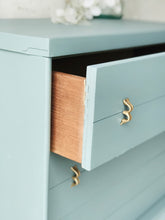 Load image into Gallery viewer, Pretty Revamped MCM Chest of Drawers