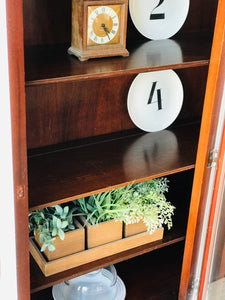 Beautiful Vintage Farmhouse China Cabinet