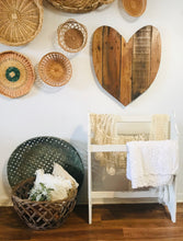 Load image into Gallery viewer, Adorable Vintage Wood Blanket Rack