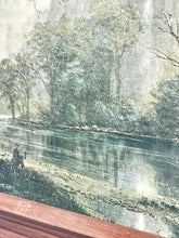 Load image into Gallery viewer, Large vintage framed art