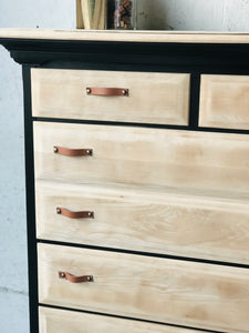 Chunky Modern Tall Chest of Drawers