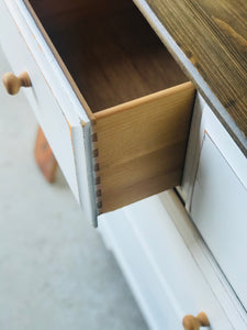 Adorable Farmhouse Dresser or Small Buffet