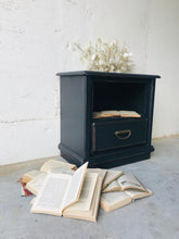 Load image into Gallery viewer, Moody Single Black End Table or Nightstand