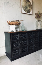 Load image into Gallery viewer, Moody Vintage Ornate Buffet, Dresser or TV Stand