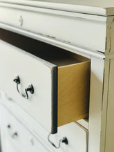 Load image into Gallery viewer, Pretty Modern Farmhouse Chest of Drawers (single or pair)