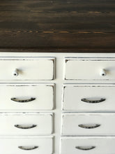 Load image into Gallery viewer, Pretty Vintage Farmhouse Dresser, Buffet, or Coffee Bar