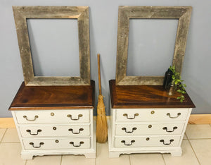 Beautiful Farmhouse Nightstands or End Tables Set (2)