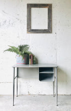 Load image into Gallery viewer, Vintage MCM metal base desk