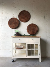 Load image into Gallery viewer, Perfect Cottage Butcher Block Rolling Island