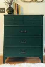 Load image into Gallery viewer, Modern Farmhouse Green Chest of Drawers