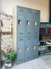 Load image into Gallery viewer, Large All Metal Industrial Lockers