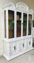 Load image into Gallery viewer, Stunning Large Vintage Farmhouse China Cabinet