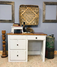 Load image into Gallery viewer, Cute Rustic Farmhouse Desk (no chair)