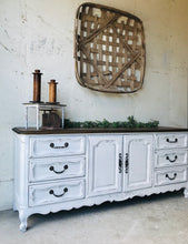 Load image into Gallery viewer, Stunning Vintage Farmhouse Buffet or TV Stand