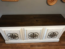 Load image into Gallery viewer, Amazing Large Buffet or TV Stand w/Giant Iron Pulls