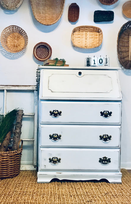 Adorable Vintage Secretary Desk