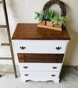 Adorable Farmhouse Chest of Drawers