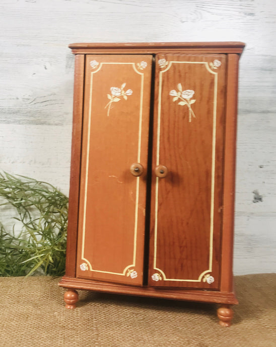 Mini doll armoire