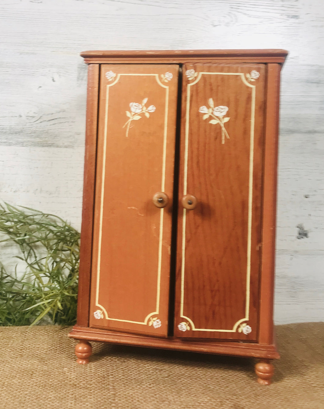 Mini doll armoire