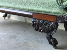 Load image into Gallery viewer, Beautiful Late 1800s Antique Carved Mahogany Sofa