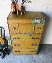 Load image into Gallery viewer, Western Glam Vintage Waterfall Chest of Drawers