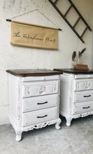 Load image into Gallery viewer, Beautiful Chunky Farmhouse Nightstand Set (2)