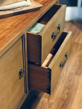 Load image into Gallery viewer, Vintage solid wood buffet server