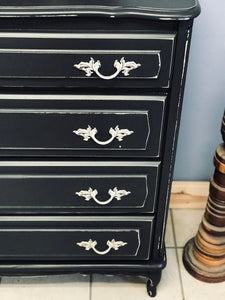 Vintage Frenchie Chest of Drawers