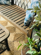 Load image into Gallery viewer, Rustic Modern Wood &amp; Metal Patio Set (3pc)