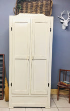 Load image into Gallery viewer, Pretty Shabby Chic Vintage Armoire