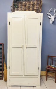 Pretty Shabby Chic Vintage Armoire