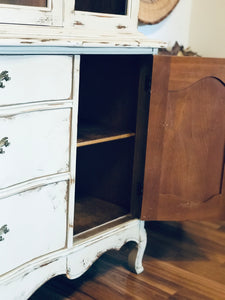 Gorgeous French Provincial China Cabinet