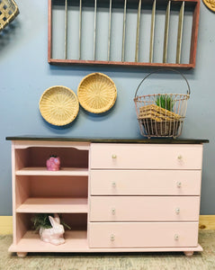 Adorable Pink Dresser or Changing Table