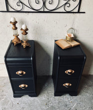 Load image into Gallery viewer, Repurposed Vanity Nightstand Set (2)