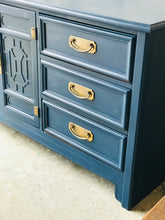 Load image into Gallery viewer, Stunning Large Vintage Buffet, Dresser, or TV Stand