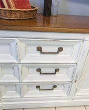 Load image into Gallery viewer, Beautiful Farmhouse Vintage Buffet or TV Stand