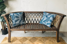 Load image into Gallery viewer, Rustic Modern Wood &amp; Metal Patio Set (3pc)