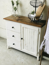 Load image into Gallery viewer, Adorable Farmhouse Storage Cabinet