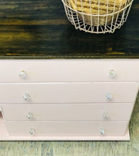 Load image into Gallery viewer, Adorable Pink Dresser or Changing Table